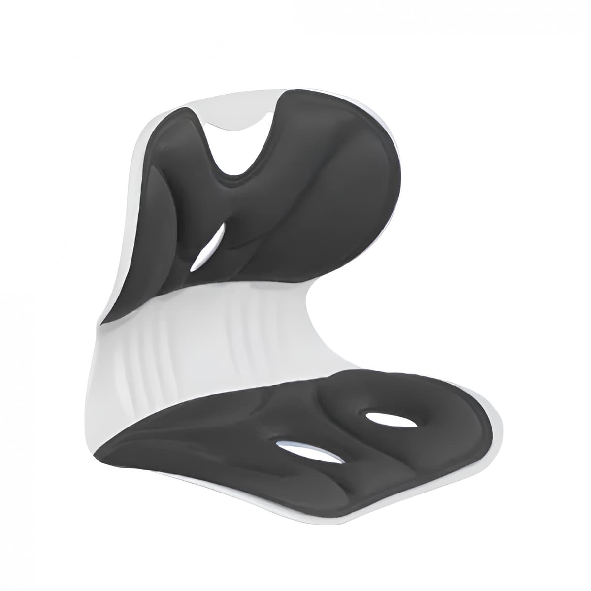 Suport pentru Scaun, Flippy, pentru Corectarea Posturii, Portabil, Ergonomic, Ameliorare Durere, Respirabil, 36x34x33 cm