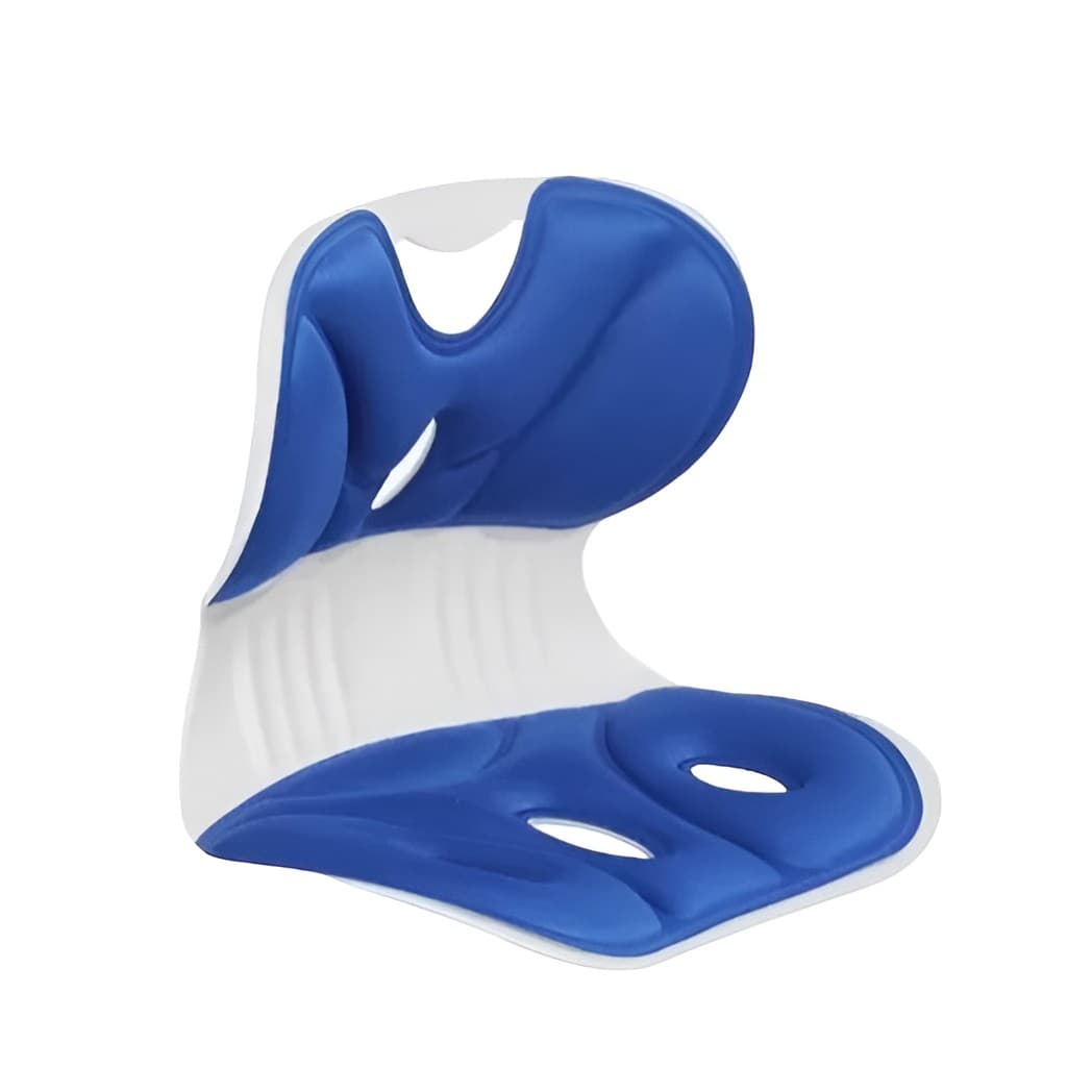 Suport pentru Scaun, Flippy, pentru Corectarea Posturii, Portabil, Ergonomic, Ameliorare Durere, Respirabil, 36x34x33 cm
