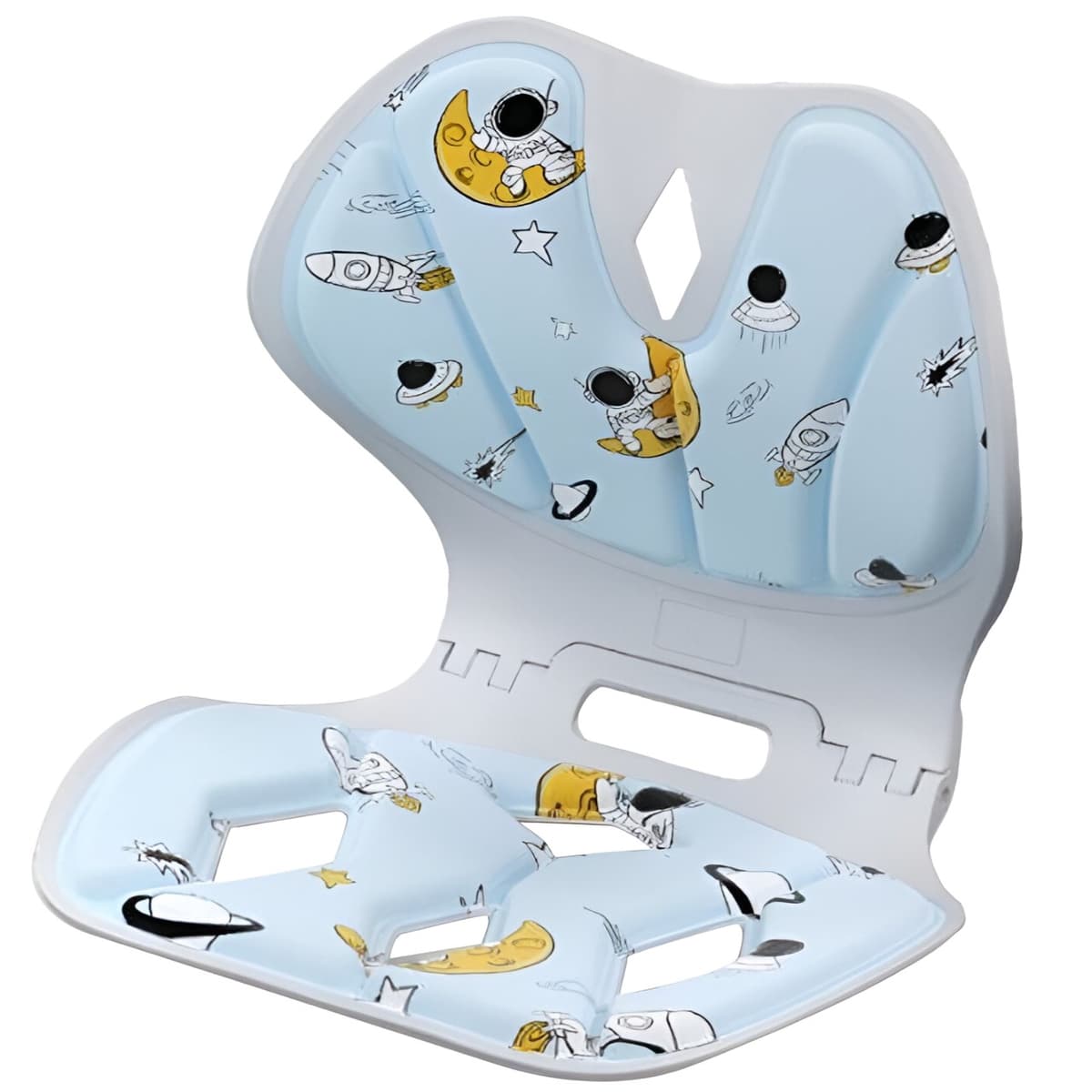 Suport pentru Scaun, Flippy, pentru Corectarea Posturii, Portabil, Pliabil, Ergonomic, Ameliorare Durere, Respirabil
