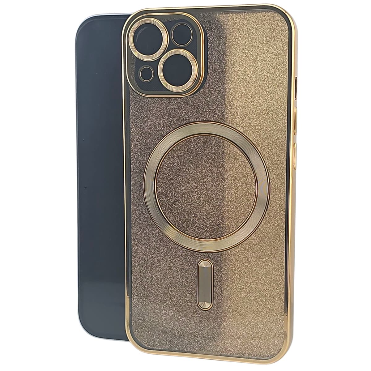 Husa de Protectie 2 in 1, Flippy, pentru Apple iPhone 14, Compatibila MagSafe, Magnetica, cu Protectie Lentila, din TPU