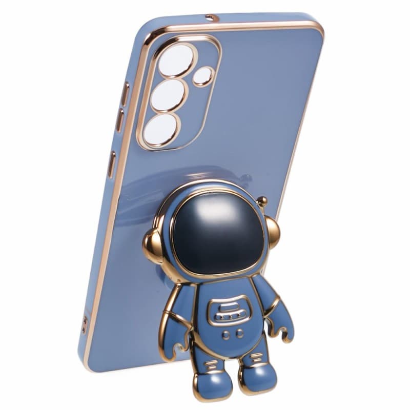 Husa Telefon 2in1, Flippy, Compatibila Samsung Galaxy S23 Plus, Carcasa TPU cu Suport Inclus Tip Astronaut, Protectie