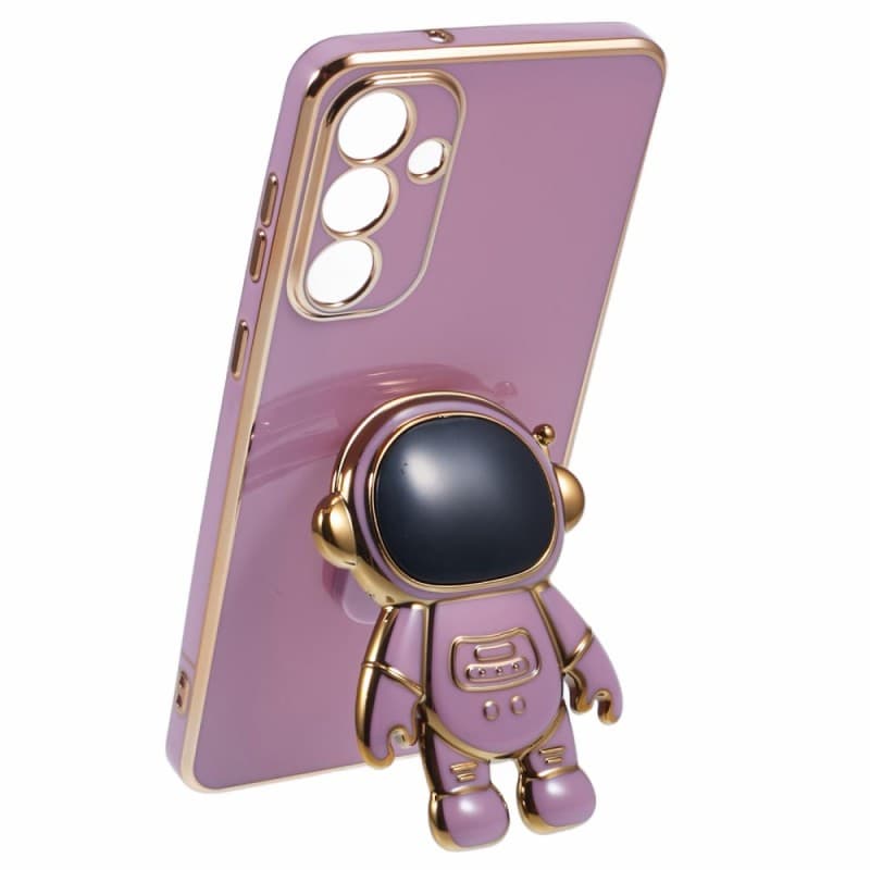 Husa Telefon 2in1, Flippy, Compatibila Samsung Galaxy S23 Plus, Carcasa TPU cu Suport Inclus Tip Astronaut, Protectie