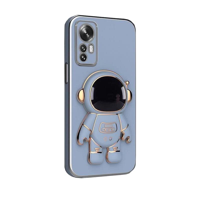 Husa de Protectie 2 in 1, Flippy, Husa de Protectie pentru Samsung Galaxy A15/A15 5G, Model Astronaut cu Suport, din TPU, Albastru