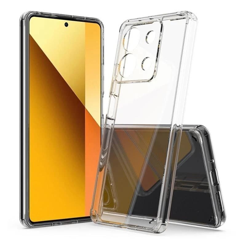 Husa Telefon, Flippy, Compatibila Xiaomi Redmi Note 13 Pro 4G, Carcasa TPU, Protectie Camere, 1.5 mm, Transparent