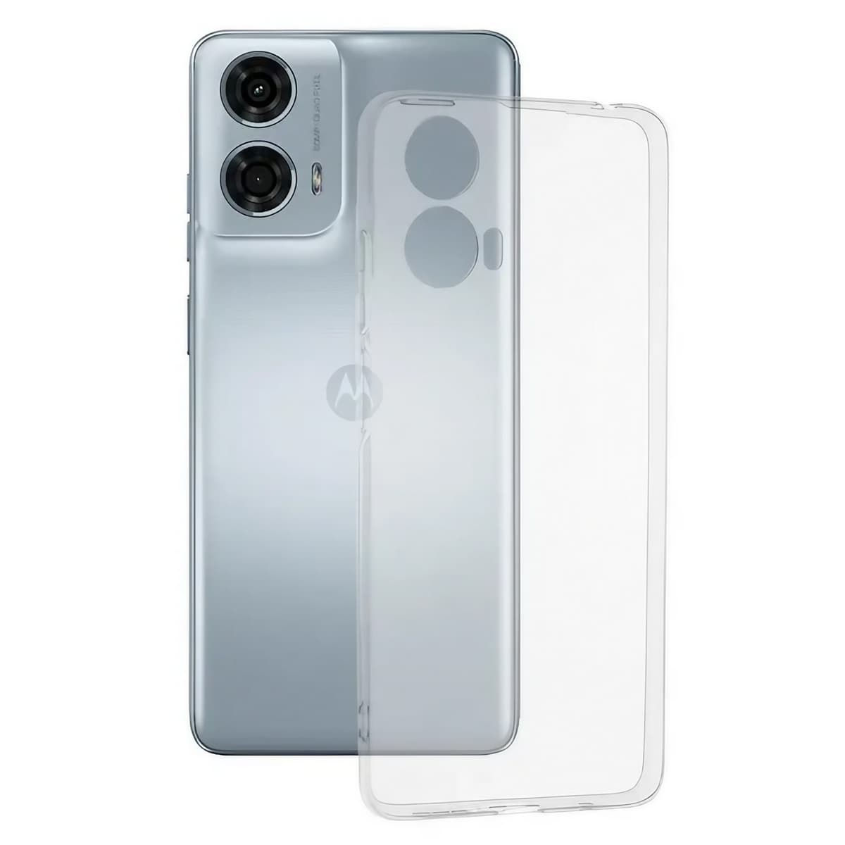 Husa de Protectie, Flippy, pentru Motorola Moto G13, TPU, Antisoc, Rezistenta la Impact, Transparenta