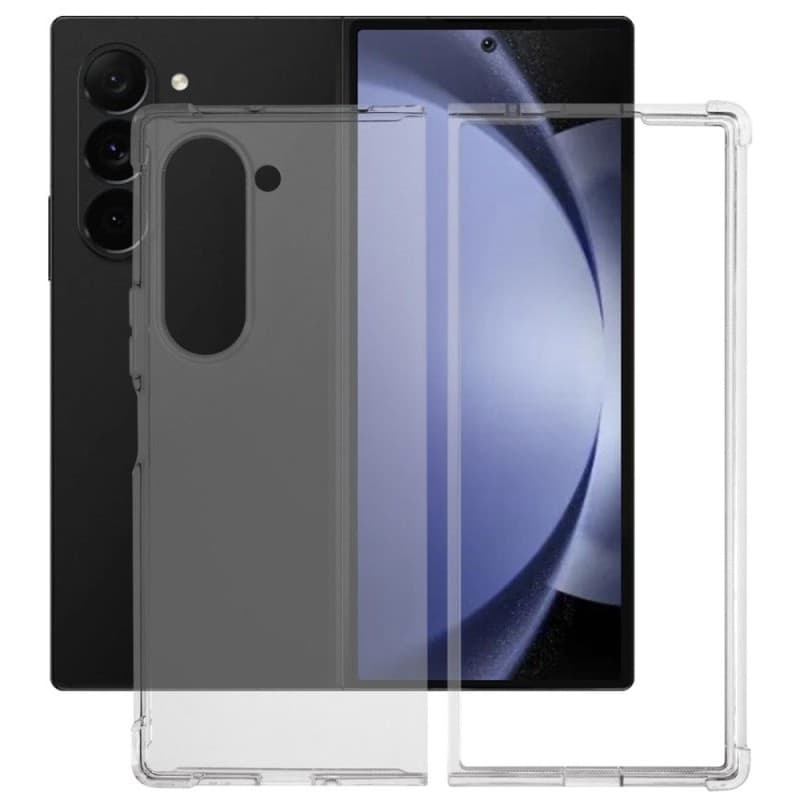 Husa de Protectie, Flippy, pentru Samsung Galaxy Z Fold6 Ultra, MagSafe, TPU, Transparent