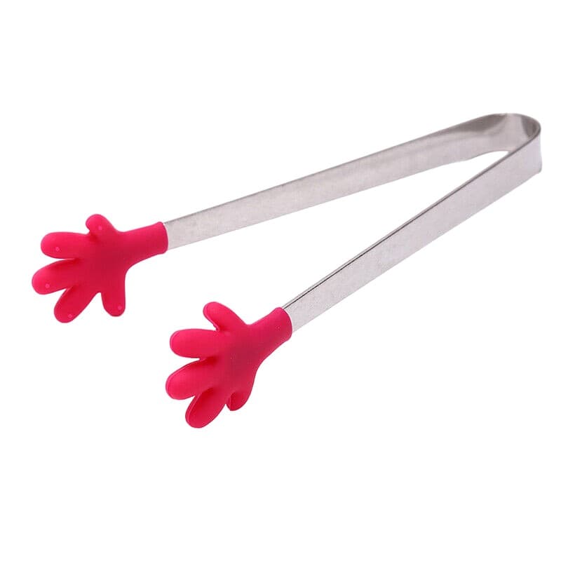 Cleste Creativ pentru Mancare, Flippy, Model Manute din Silicon, 14.5x3 cm, Rezistent la Temperaturi Inalte si Coroziune
