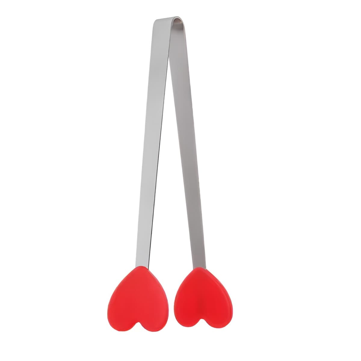 Cleste Creativ pentru Mancare, Flippy, Model Inimioare din Silicon, 14.5x3 cm, Rezistent la Temperaturi Inalte si Coroziune