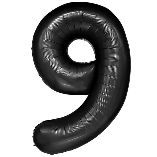 Balon din Folie Metalizata, Flippy, Figurina Cifra, Tema Aniversare 80 cm, Ambalaj Individual, Pai inclus, Umflare cu Aer