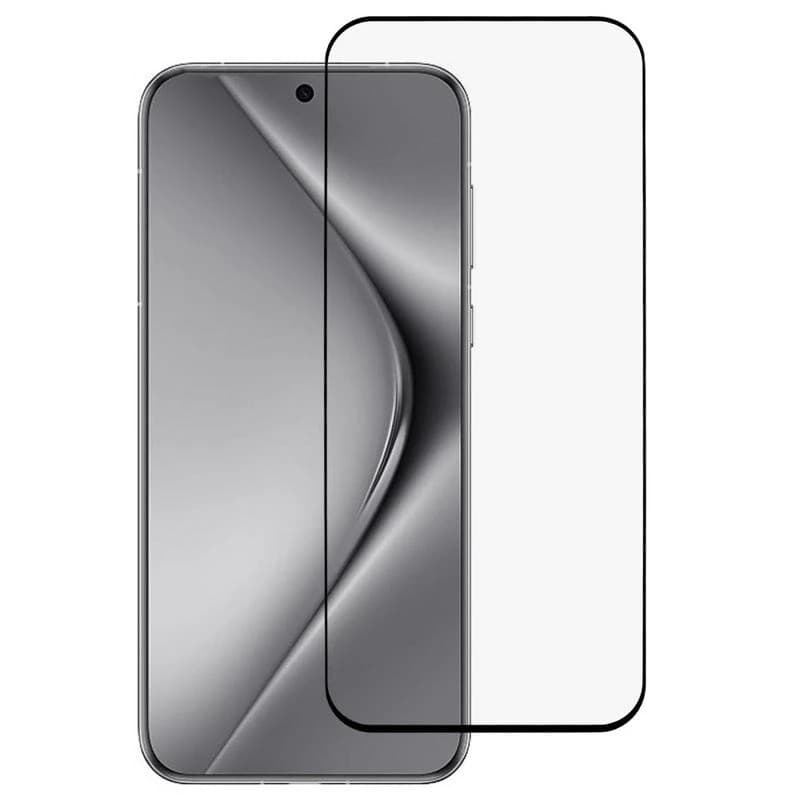 Folie Sticla Securizata, Flippy,Pentru Huawei Pura 70 Pro, Full Glue, Margini Negre, Transparent