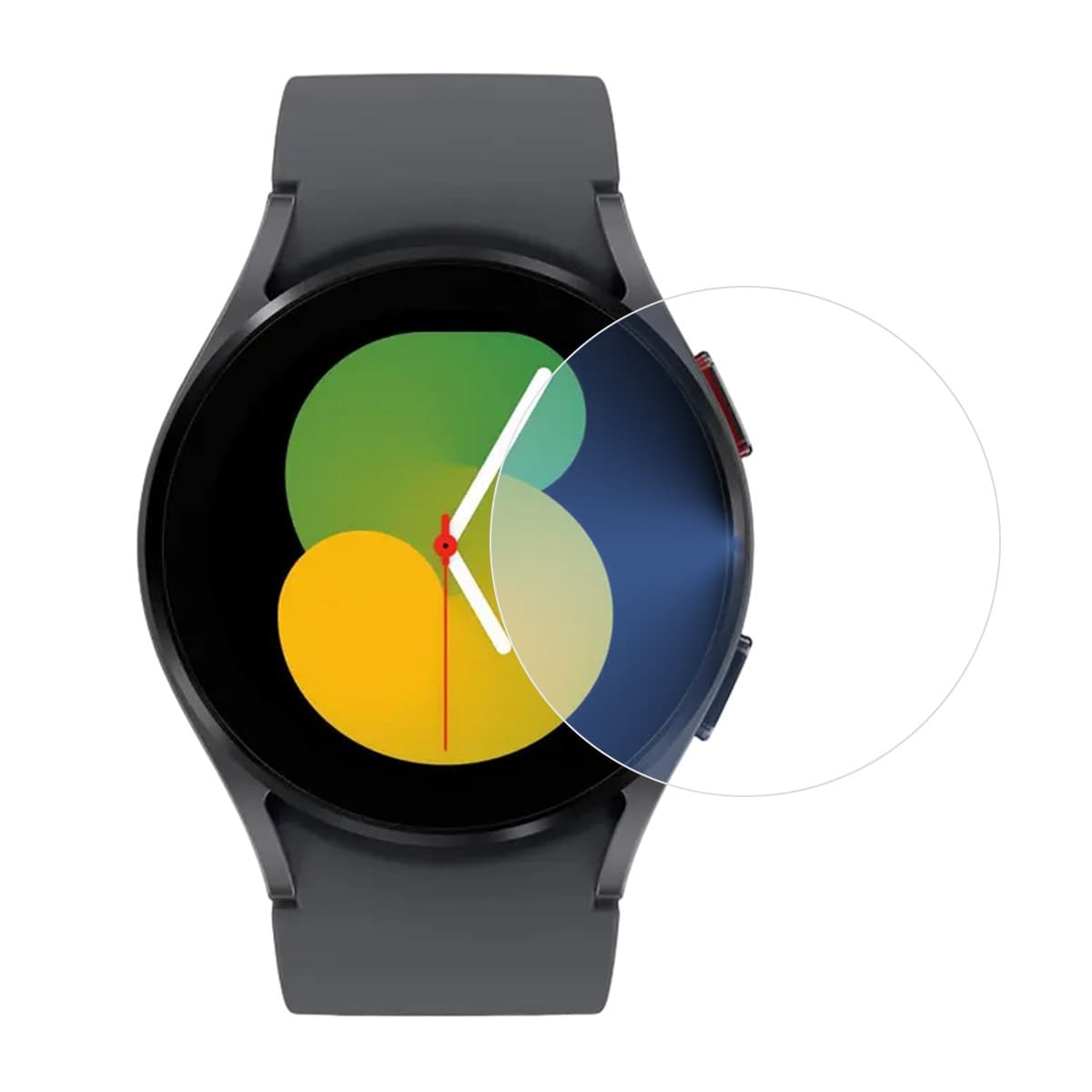 Folie Securizata pentru Samsung Galaxy Watch5 44mm, Flippy, Sticla de Protectie Compatibila cu Samsung Galaxy Watch5 44MM