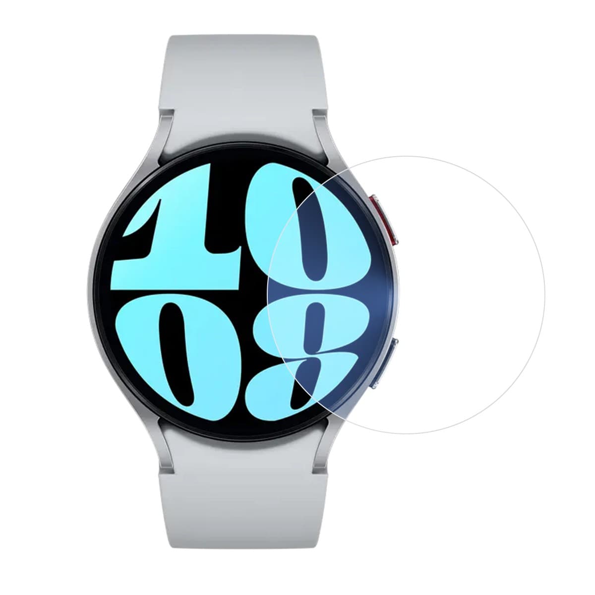 Folie Securizata pentru Samsung Galaxy Watch6 44mm, Flippy, Sticla de Protectie Compatibila cu Samsung Galaxy Watch6 44MM