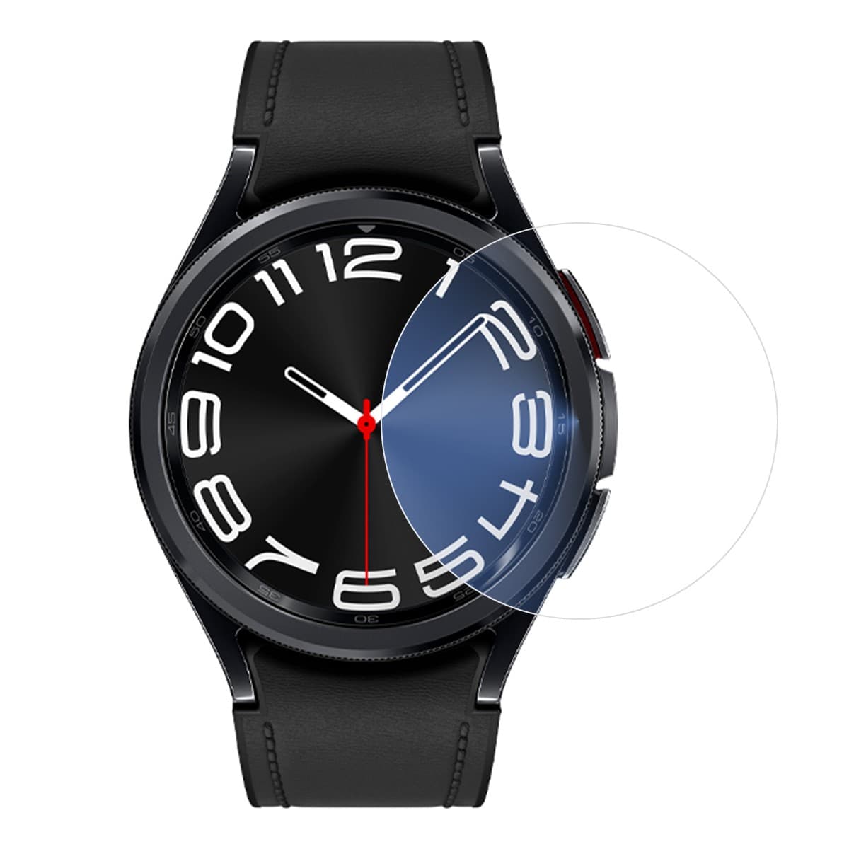 Folie Securizata pentru Samsung Galaxy Watch6 Classic 33mm, Flippy, Sticla de Protectie Compatibila cu Samsung Galaxy Watch6