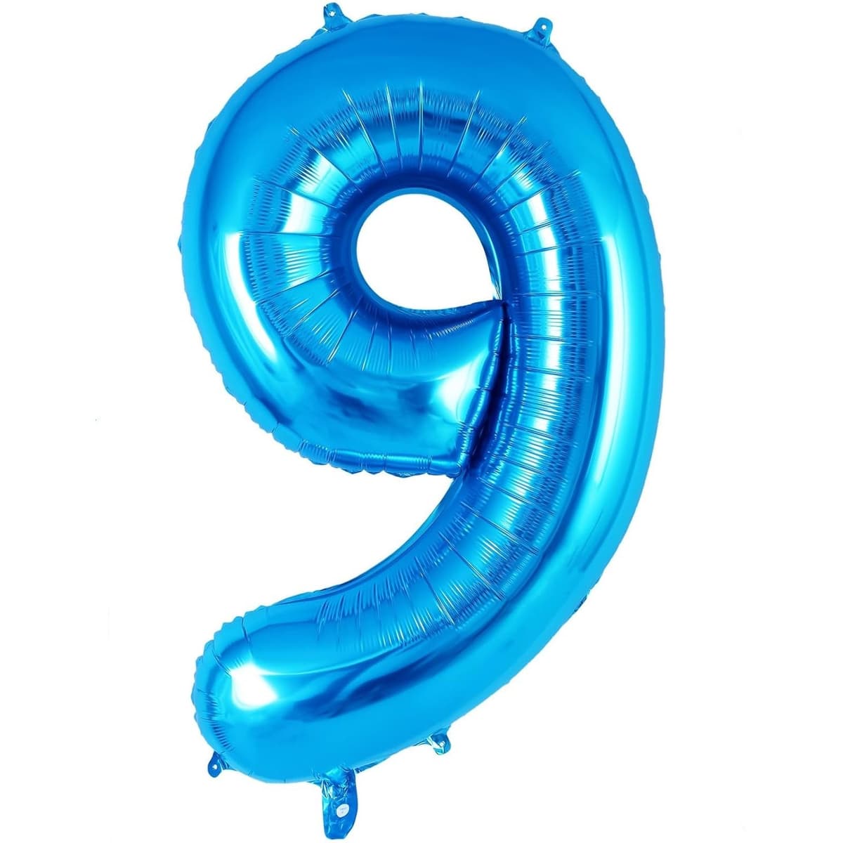 Balon din Folie Metalizata, Flippy, Figurina Cifra, Tema Aniversare 80 cm, Ambalaj Individual, Pai inclus, Umflare cu Aer