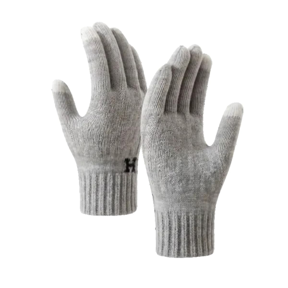 Manusi de Barbat, Flippy, Model H, Functie Touchscreen (ecran tactil), Material Acril Tricotat, Manseta Elastica, Interior