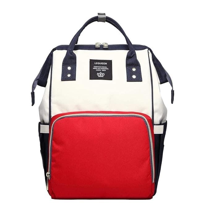 Rucsac Multifunctional pentru Mamici, Flippy, din Panza Oxford, Compartimentare Multipla, Impermeabil, 43 x 18 x 26 cm