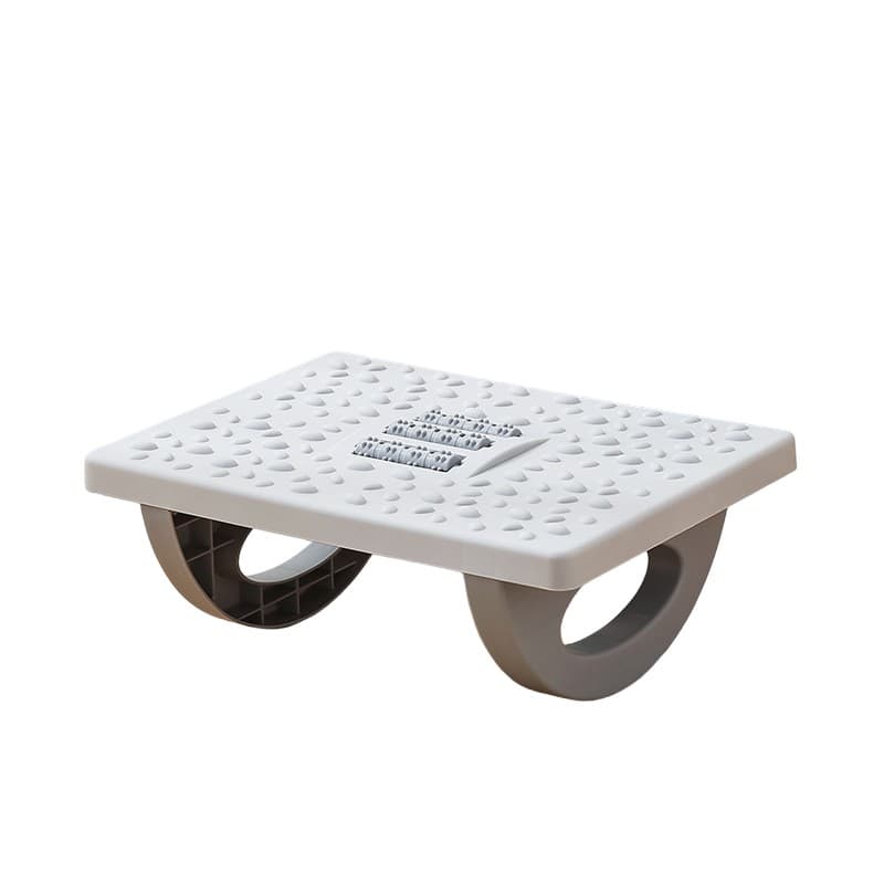 Suport Ergonimic pentru Picioare, Flippy, Plastic, cu Role de Masaj pentru Talpi, pentru Birou, Usor de Transportat