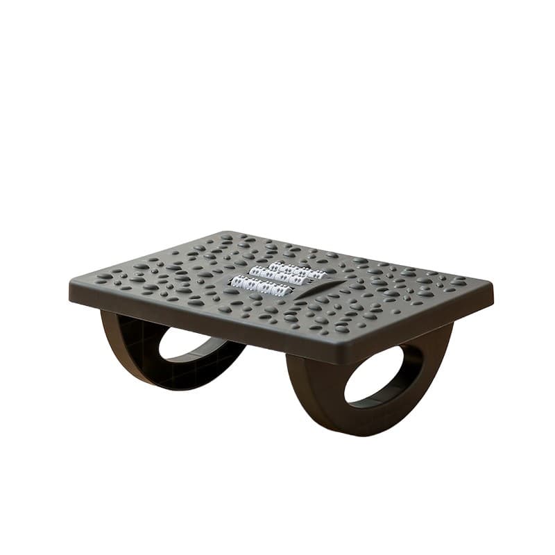 Suport Ergonimic pentru Picioare, Flippy, Plastic, cu Role de Masaj pentru Talpi, pentru Birou, Usor de Transportat