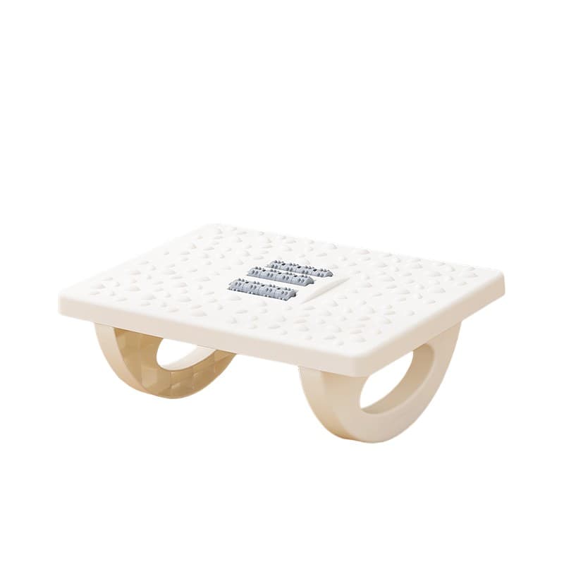 Suport Ergonimic pentru Picioare, Flippy, Plastic, cu Role de Masaj pentru Talpi, pentru Birou, Usor de Transportat