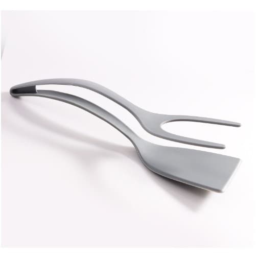 Spatula Multifunctionala tip Cleste, Flippy, Spatula Cleste pentru Gatit, Silicon PP, pentru Alimente, Carne, Paine, 31 x
