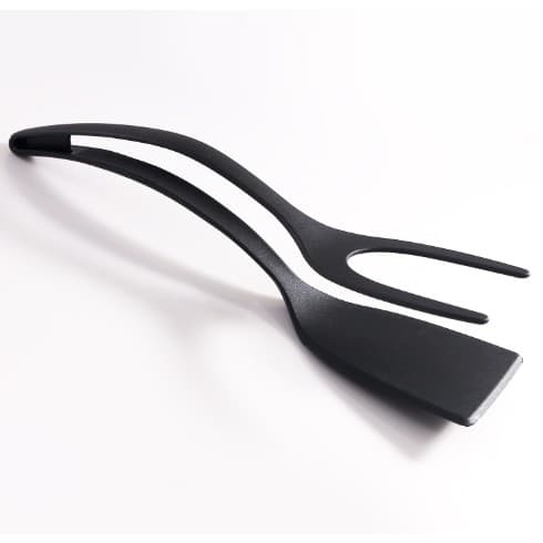 Spatula Multifunctionala tip Cleste, Flippy, Spatula Cleste pentru Gatit, Silicon PP, pentru Alimente, Carne, Paine, 31 x