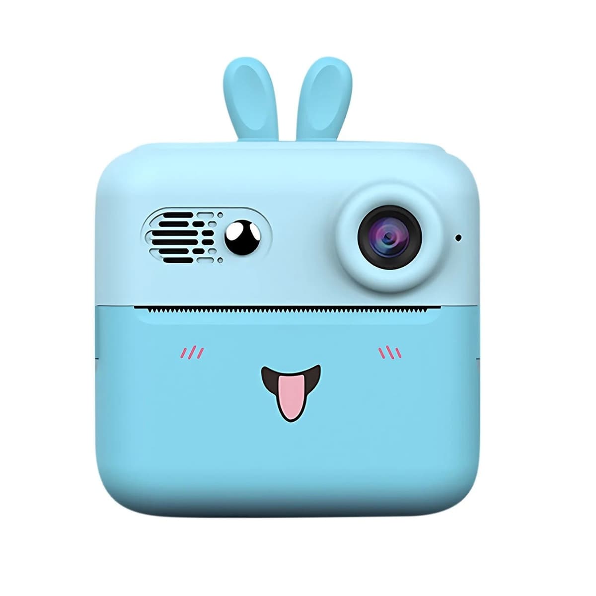 Camera Instantanee pentru Copii, Flippy, cu Functie de Printare, Cablu USB-C, Bluetooth, Compatibil iOS/Android, Imprimare