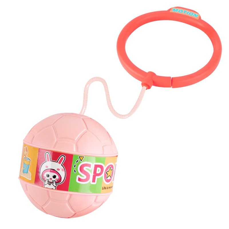 Minge pentru Sarit, Flippy, Tip Coarda Hula Hoop, Cerc 12 cm, Coarda 52 cm, Minge 12 x 11 cm, Functie Iluminat, 4-6 Ani