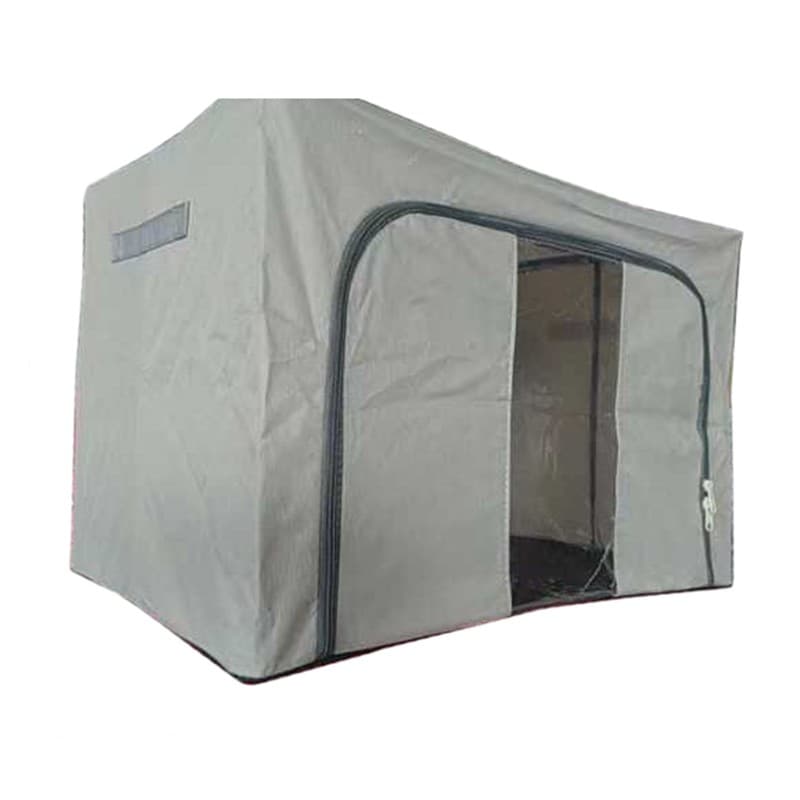 Cutie de depozitare Pliabila, Flippy, Cadru Metalic, cu fermoar, 100 L, material Textil, 60 x 42 x 40 cm, suport de baza din