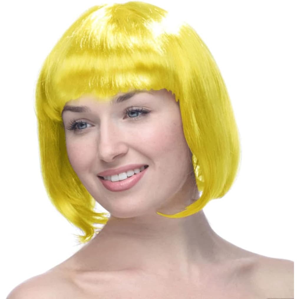 Peruca Cosplay, Flippy, Tunsoare Bob cu Breton, pentru Carnaval, Halloween, Petreceri Tematice, din PET, Marime Universala