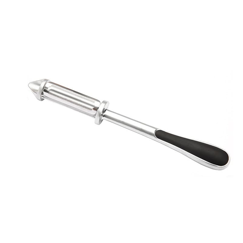 Peeler 2in1 pentru Legume si Fructe, Flippy, Multifunctional, cu 2 Lame de Curatati si Feliat, Varf Ascutit pentru Gaurit