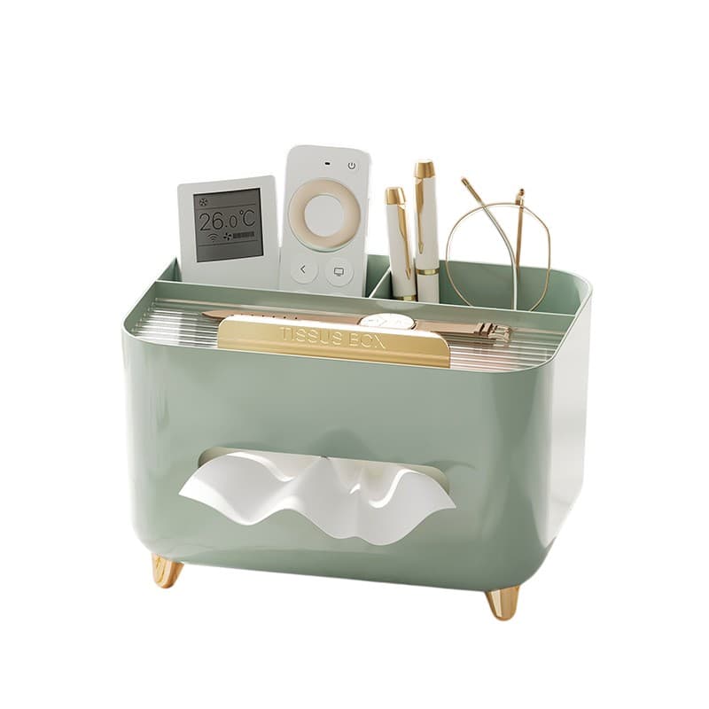 Suport pentru Servetele, Flippy, Cutie Multifunctionala, Design Minimalist, ABS, cu Suport pentru Obiectele Personale