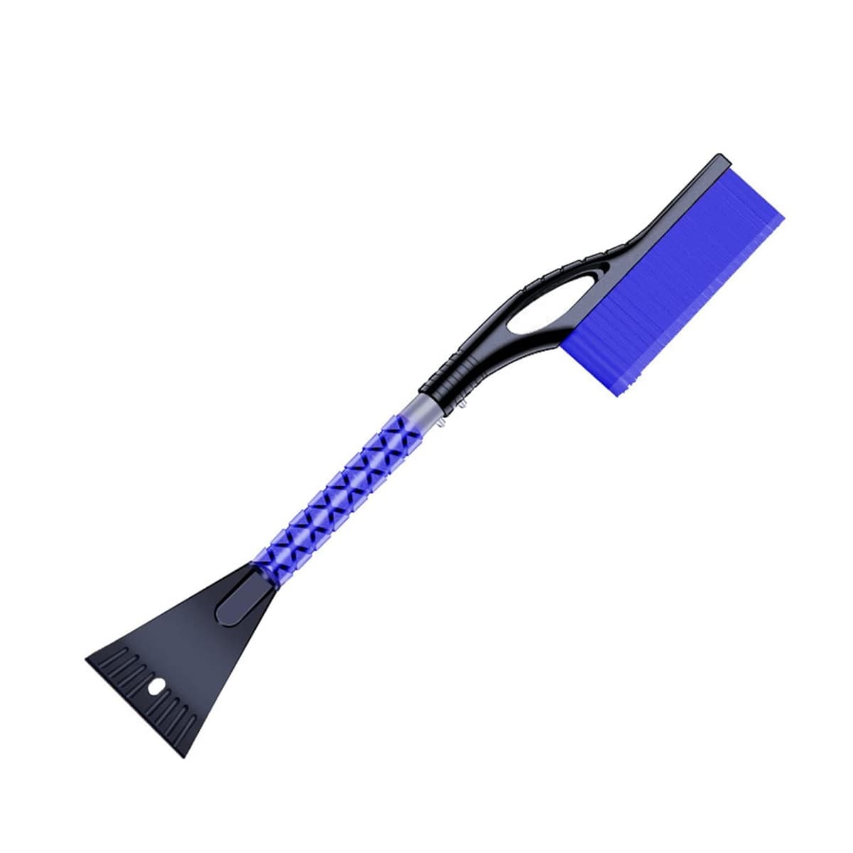 Perie de Zapada cu Racleta pentru Masina, Flippy, Multifunctionala, Demontabila, cu Maner Antiderapant, Aluminiu, Plastic