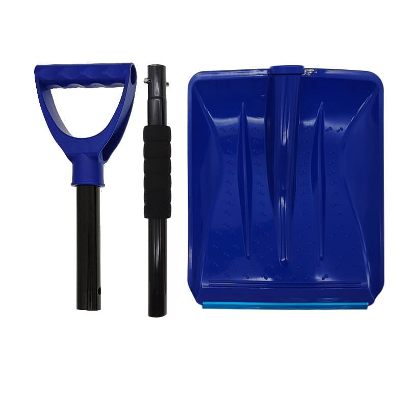 Lopata de Zapada, Flippy, Multifunctionala, Demontabila, cu Maner Antiderapant, Aluminiu, Plastic, Solutia pentru Iarna