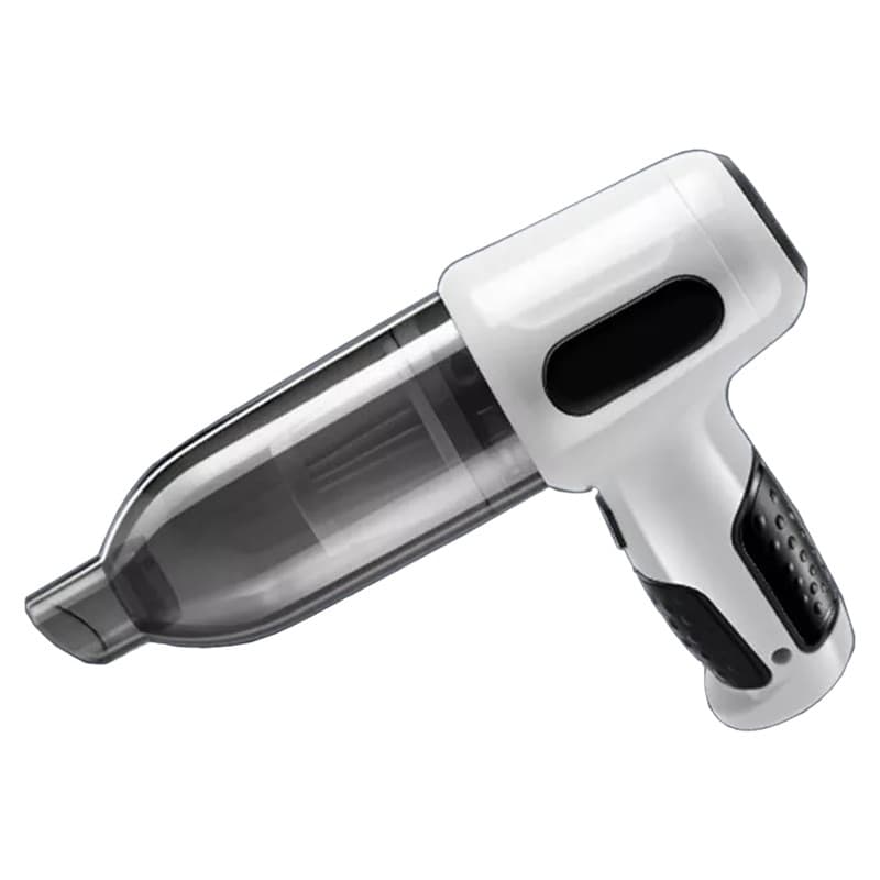 Aspirator Auto Tip Pistol, Flippy, Aspirator cu Aspirare si Suflare, pentru Casa Masina, Multifunctional fara Fir, incarcare