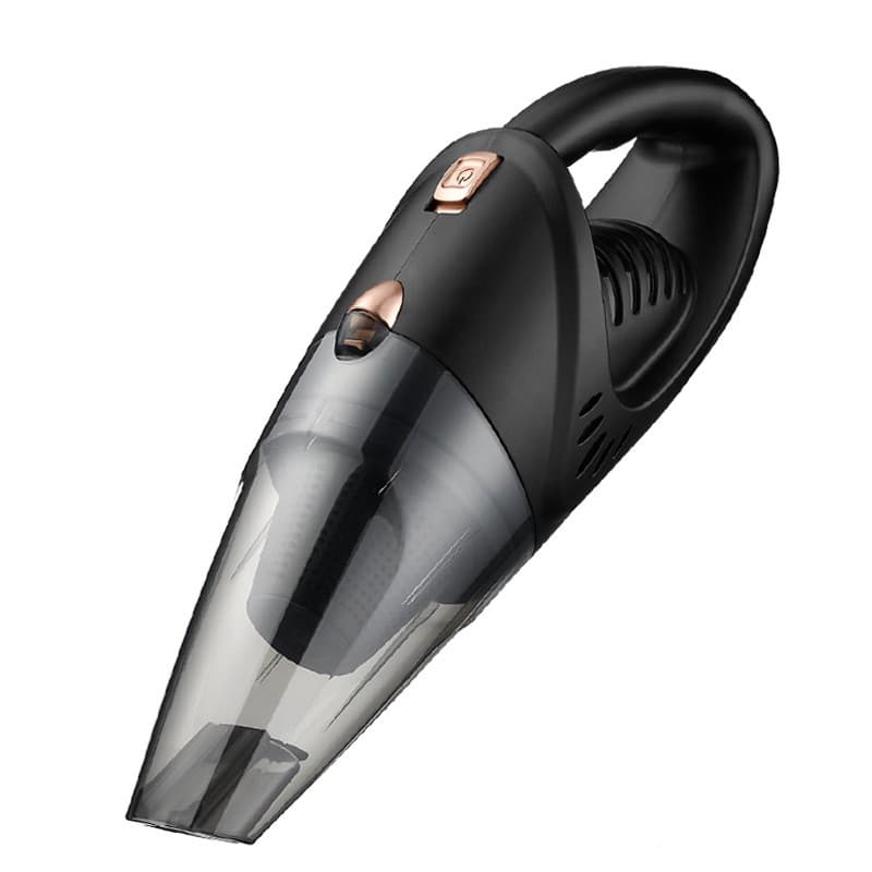 Aspirator Auto, Flippy, pentru interiorul Automobilului, putere Turbo, alimentare DC 12 V, 42 x 14 cm, Negru