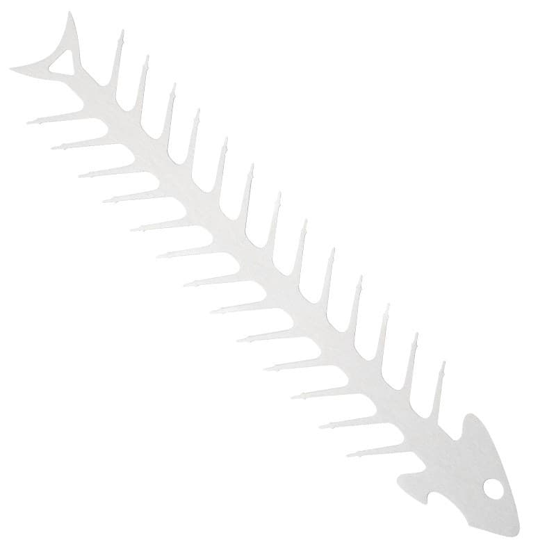 Forma pentru Frigarui, Flippy, Model Oase de Peste, din Otel Inoxidabil, Instrument pentru Gratar, BBQ, cu Deschizator de