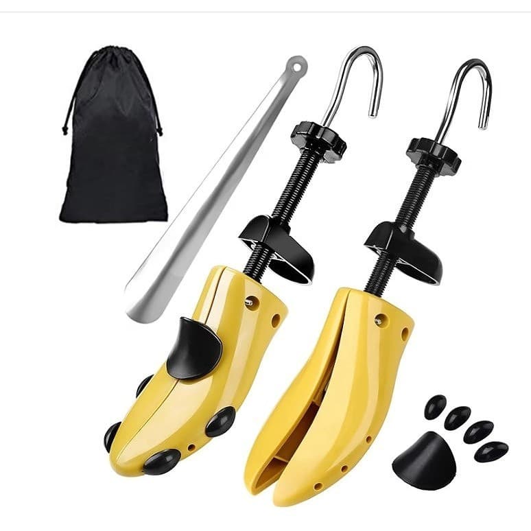 Set 2 Sanuri/Calapoade Reglabilile, Flippy, pentru Alungit si Largit Pantofi, Geanta si Incaltator Incluse, Universale