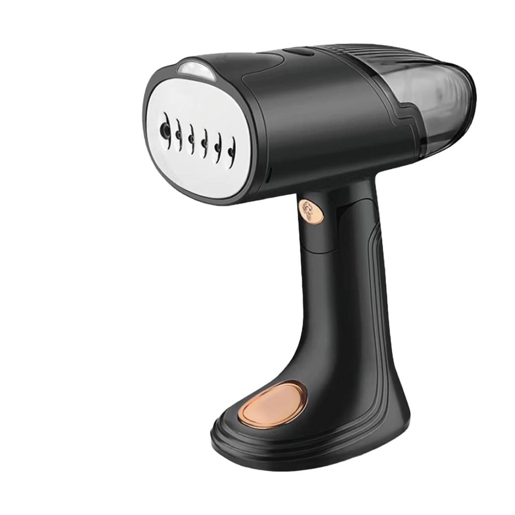 Aparat de Calcat Vertical Portabil cu Abur, Flippy, Putere 1500W, Rezervor Detasabil de 138ml, Priza, Functie Anti Calcar si