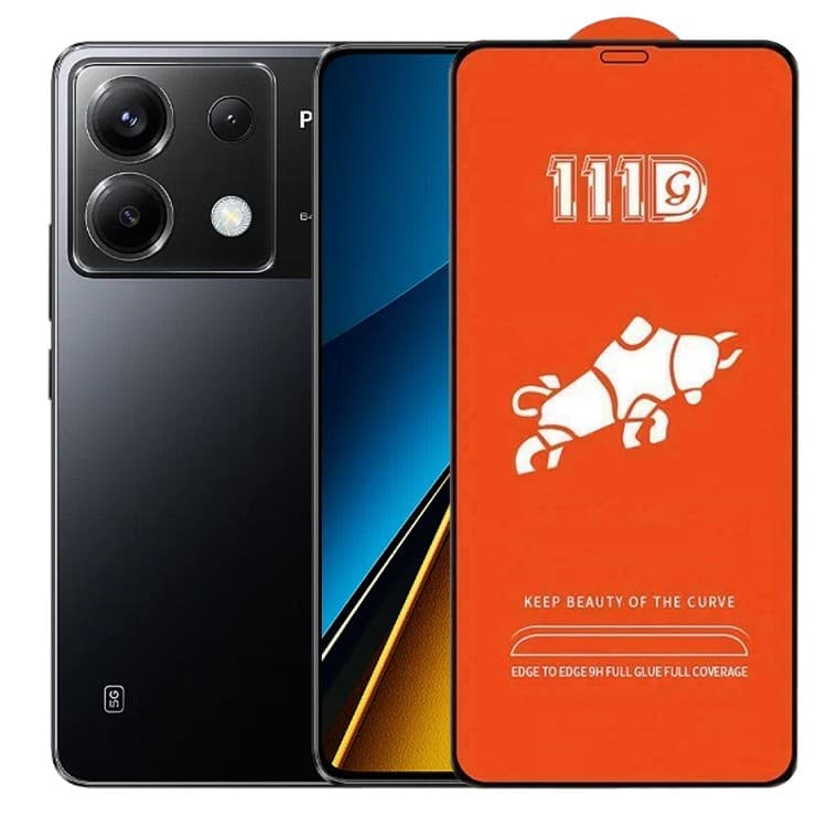 Folie Sticla Securizata pentru Xiaomi Mi Poco X6, Flippy, Sticla de Protectie Compatibila cu Xiaomi Mi Poco X6, Full Cover