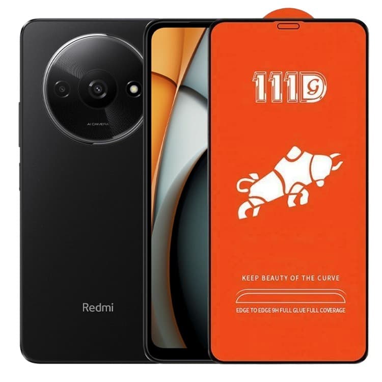 Folie Sticla Securizata pentru Xiaomi Redmi A3, Flippy, Sticla de Protectie Compatibila cu Xiaomi Redmi A3, Full Cover 111D