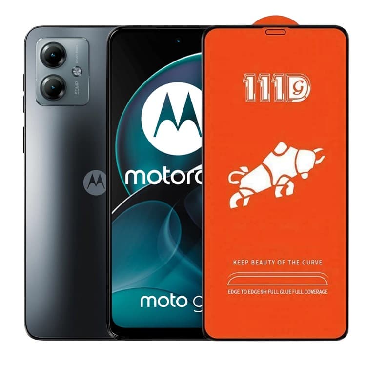 Folie Sticla Securizata pentru Motorola Moto G14, Flippy, Sticla de Protectie Compatibila cu Motorola Moto G14, Full Cover