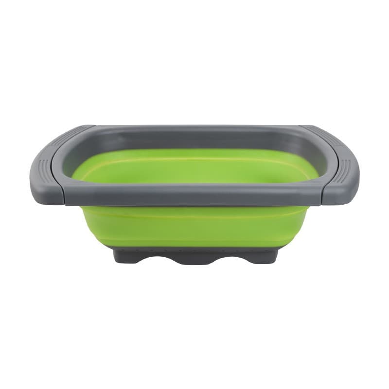 Cos de Scurgere Retractabil pentru Chiuveta, Flippy, cu Filtru, pentru Fructe si Legume, de Uz Casnic, 39x12 cm, Design