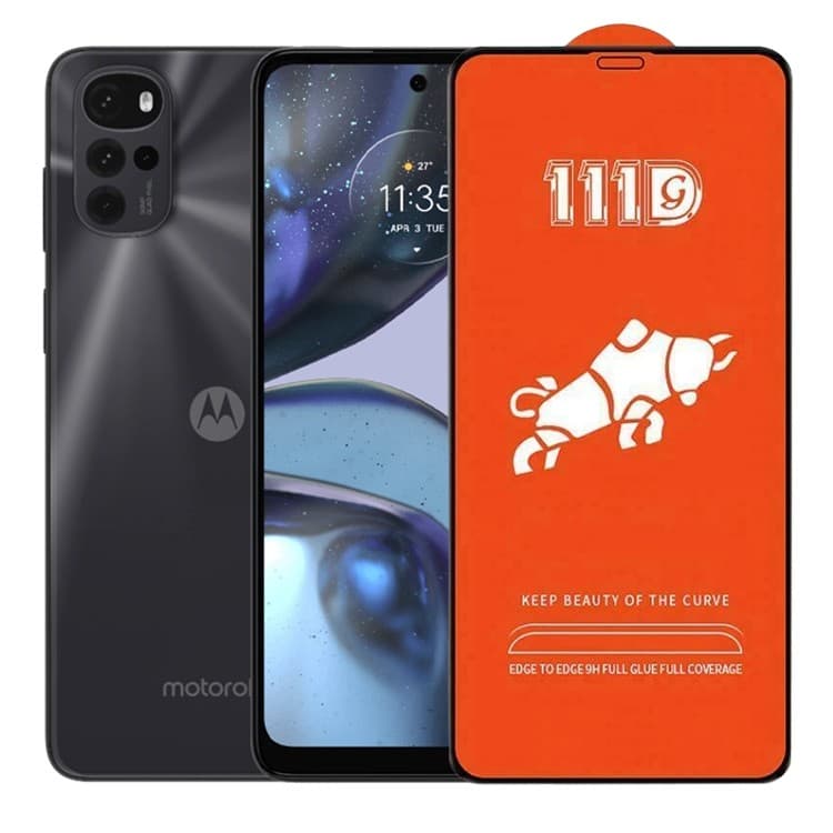 Folie Sticla Securizata pentru Motorola Moto G22, Flippy, Sticla de Protectie Compatibila cu Motorola Moto G22, Full Cover