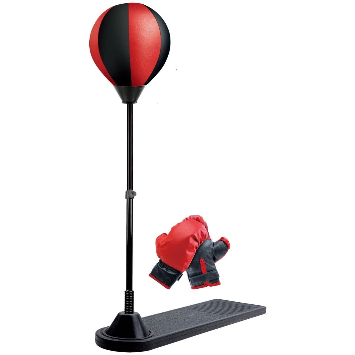 Jucarie Interactiva, Flippy, Model Sfera de Box de Picior, Manusi Incluse, Inaltime Reglabila, +3 Ani, 120 x 25 x 52.5 cm