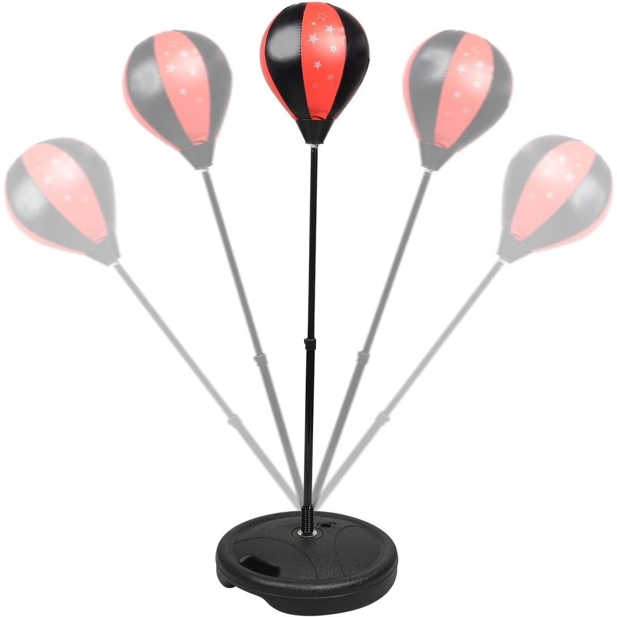 Jucarie Interactiva, Flippy, Model Sfera de Box cu Suport, Manusi Incluse, Inaltime Reglabila, +3 Ani, 120 x 20 x 23.5 cm
