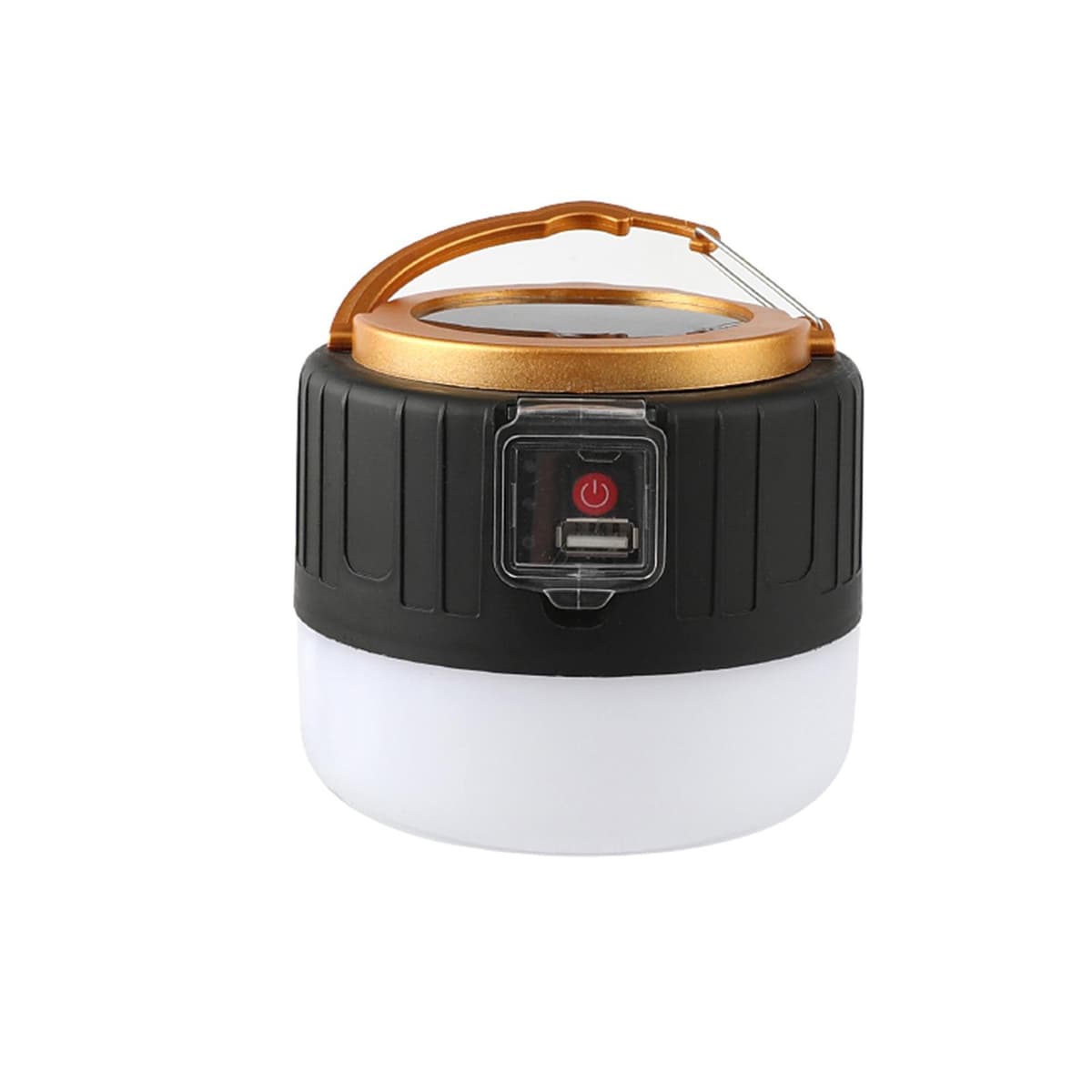 Lampa Portabila, Flippy, Incarcare Solara + USB, Afisaj Inteligent al Bateriei, Raza de Actiune 32 mp, 6x9x11 cm, 3 Moduri