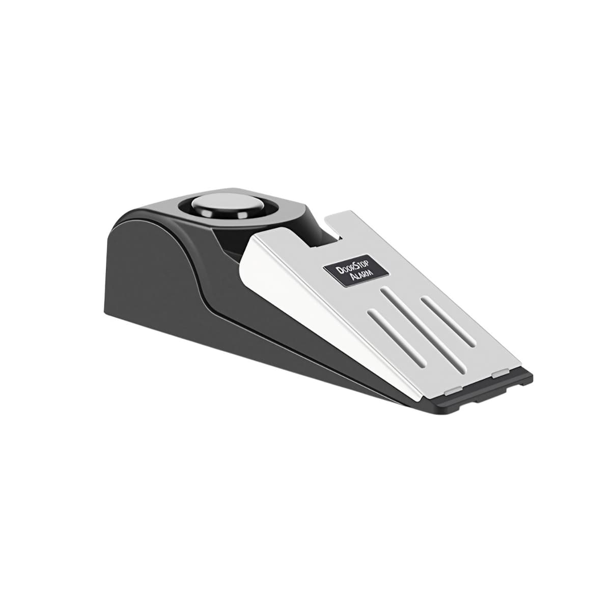 Opritor pentru Usa cu Alarma, Flippy, 120DB, cu Baterii, cu 3 Trepte de Sensibilitate, Antialunecare, Buton ON-OFF, 14x4.5x4