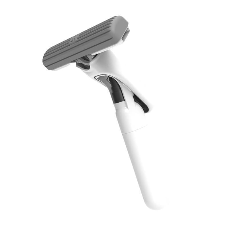Mop Plat cu Pulverizare, Flippy, Recipient pentru Solutie de Suprafete, Geamuri, Interior Auto, Maner Scurt, Usor de