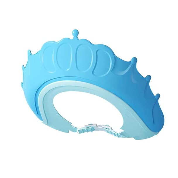 Viziera de Protectie Baie Pentru Copii, Fippy, Model Coronita, Dimensiune ajustabila, Durabil, Usor de curatat, Impotriva