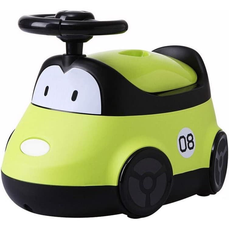 Olita pentru Copii, Flippy, +1an, Portabila, Design Masinuta cu Capac, Model Prietenos, Non-Toxic, Compartiment Detasabil
